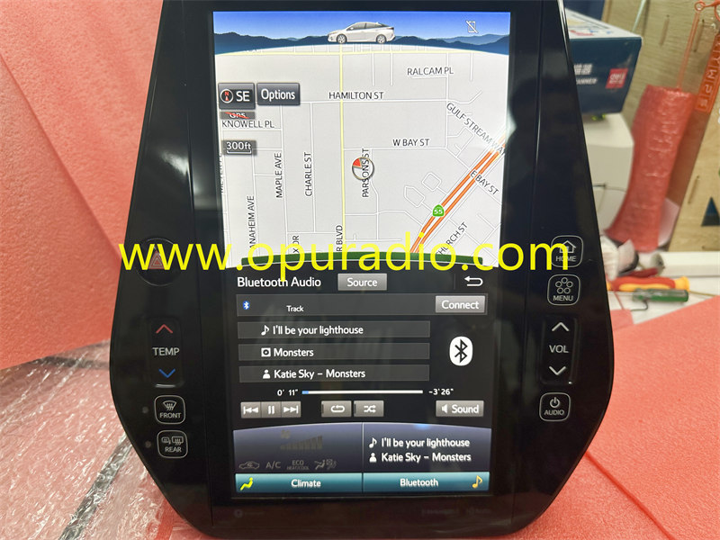 12inch Touch Screen for 2018-2020 TOYOTA Prius Prime Car Navigation Factory Radio E7051