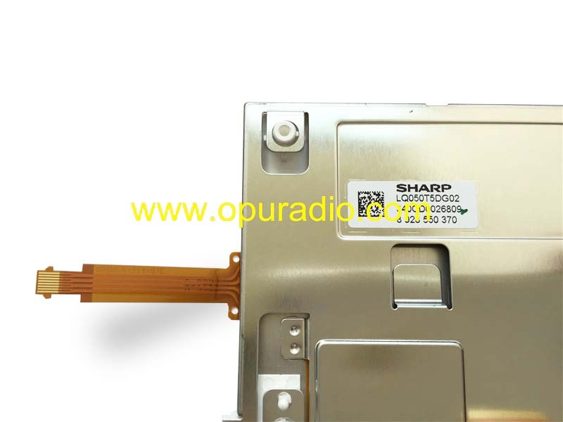 Sharp LQ050T5DG02 LCD Display with touch screen for Vauxhall Opel Antara car navigation CD radio