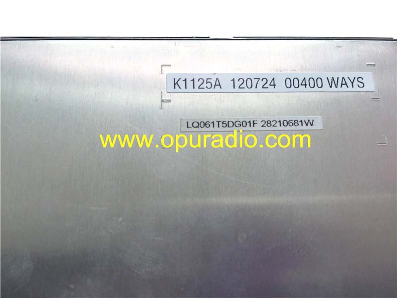 Sharp LQ061T5DG01F LCD display monitor with touch screen touch Digitizer panel for 2010-2013 Toyota 4Runner Audio