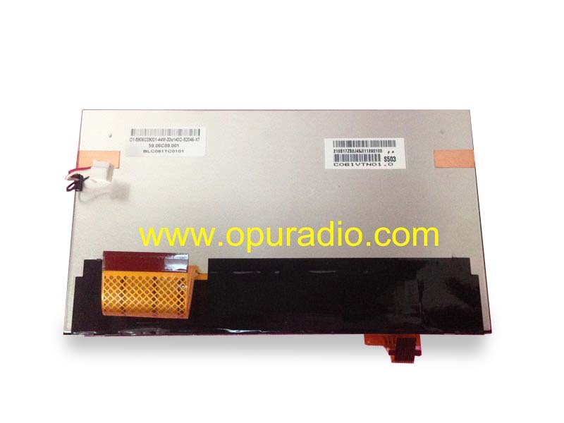 C061VTN01 S503 Display BLC061TC0101 LCD monitor with touch screen for Toyota RAV4 Fujitsu ten car CD audio radio phone