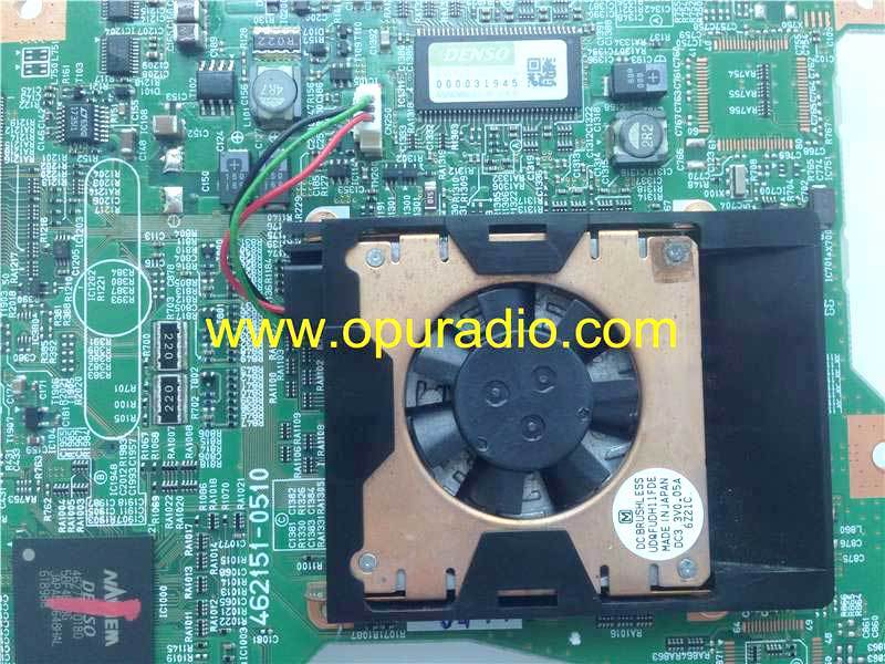 PCB DENSO 462151-0510 mainboard electronic board for Toyota Camry Sequoia Tunra Sienna DENSO Navigation audio raido GPS