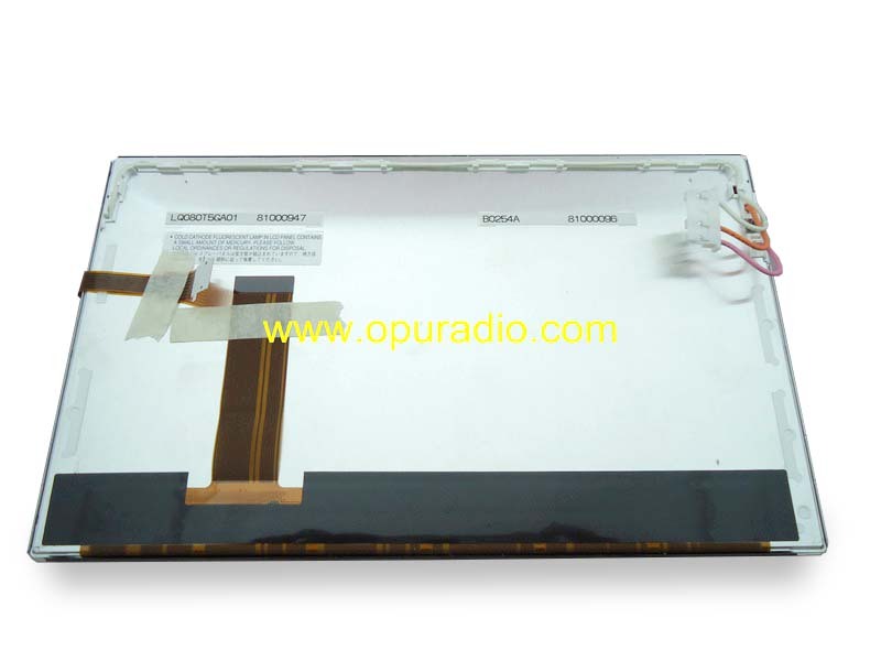 Sharp LCD Display LQ080T5GC01 LQ080T5GA01 touch screen for 2008-2010 Toyota E7014 E7015 E7016 HYBRID 2011-2013 Highlander