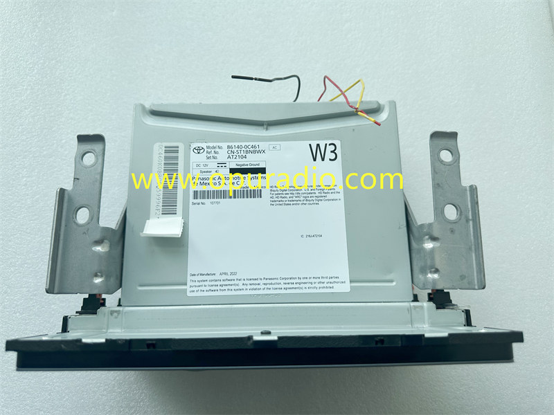 86140-0C461 Panasonic Radio for 2022-2023 Toyota Tundra Car Navigation