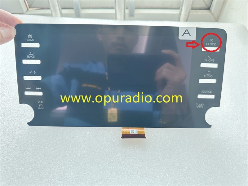 C080EAB02 Touch Screen for 2018-2020 HONDA ACCORD Center Information Display MAP CLOCK