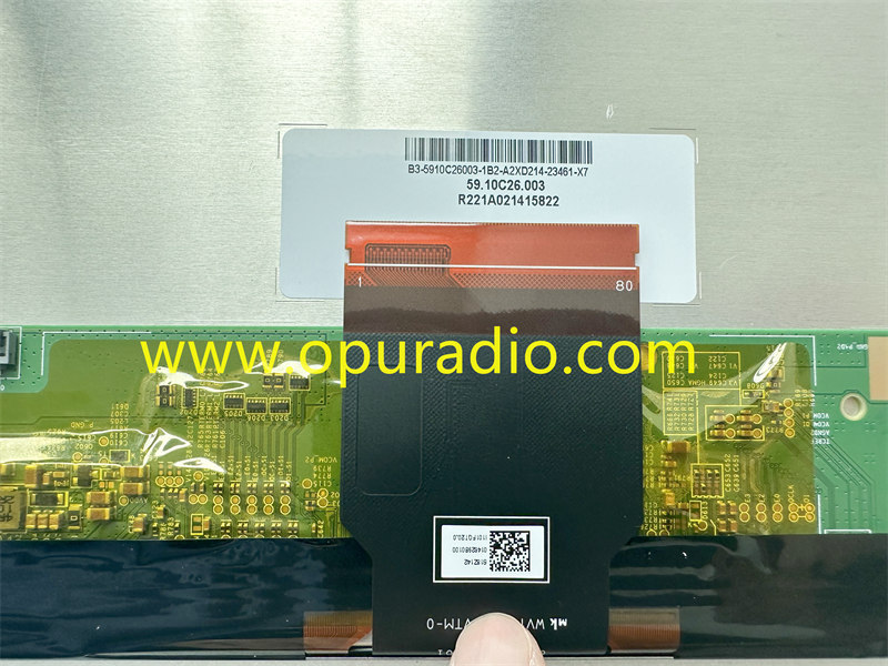 10.1Inch C101UAB01.0 Touch Screen for 2021-2023 Dodge Durango Chrysler Pacifica display car Navigation