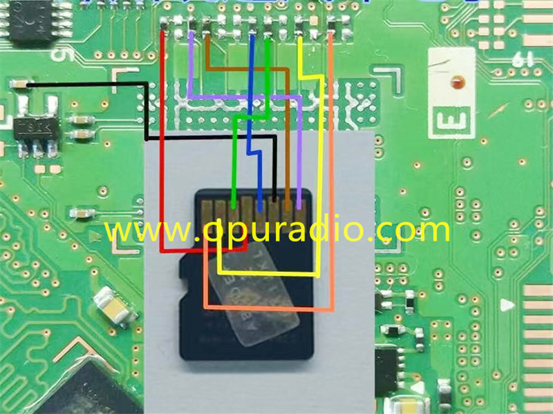 Repairs Parts for 2013-2015 Toyota HILUX HI-LUX Navigation Radio Rebooting 86140-0K411