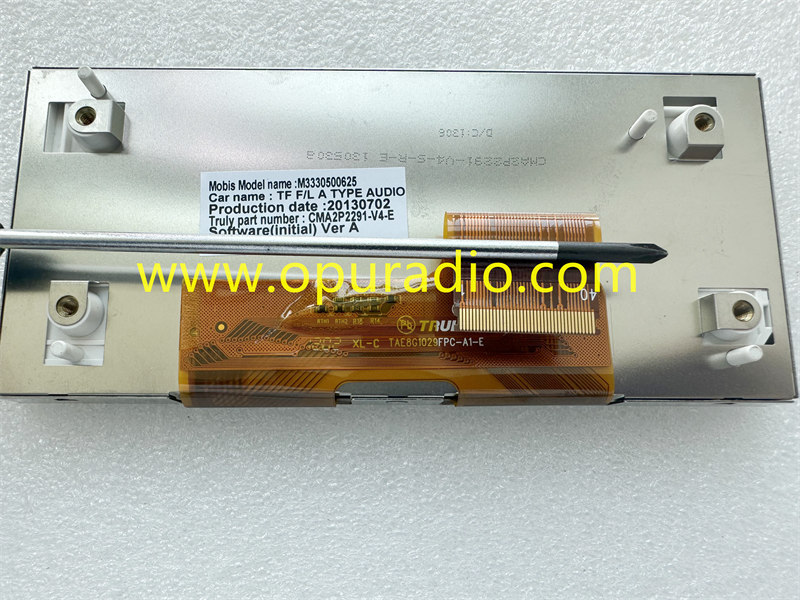 2014 - 2016 Kia Optima OEM LCD Display Module CMA2P2291 Replacement 96170-2TBA0CA