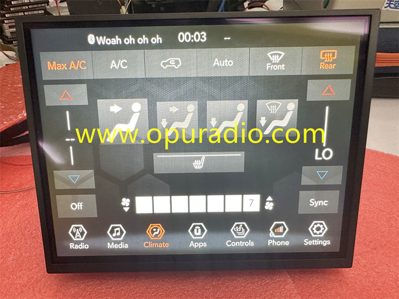 C084XAT01.0 8.4Inch LCD Panel LCD Display Screen for 2018-2022 Jeep Compass Dodge Navigator Uconnect 4 and 4C RAM Navigation