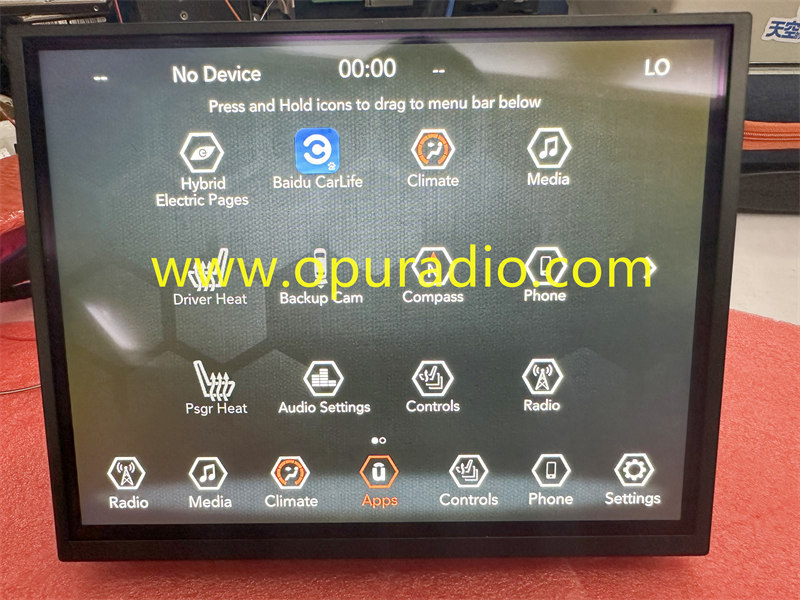 C084XAT01.0 8.4Inch LCD Panel LCD Display Screen for 2018-2022 Jeep Compass Dodge Navigator Uconnect 4 and 4C RAM Navigation
