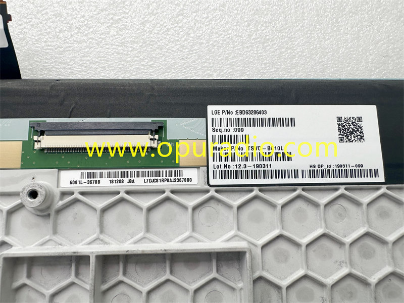 LG DISPLAY LA123WF4 SL02 for 9Y0.919.597.F .AD .G 2019-2022 Porsche Cayenne