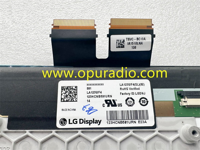 LG DISPLAY LA123WF4 SL02 for 9Y0.919.597.F .AD .G 2019-2022 Porsche Cayenne
