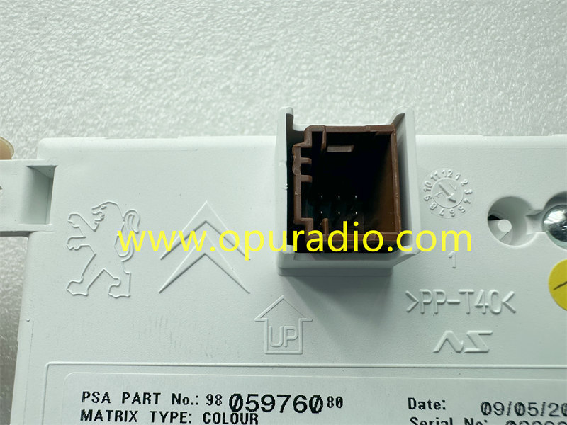 PSA PART 9805976080 for 2014-2015 Peugeot 508 208 2008 308 Speedometer Instrument Cluster