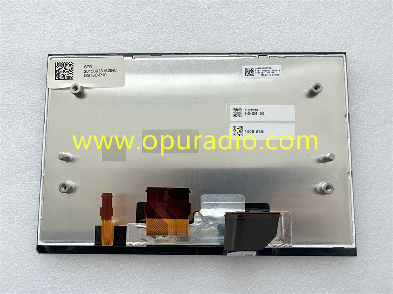 LAM080G025 Touch Screen 9830426480 Touch Display for Citroen C5 Aircross Navigation