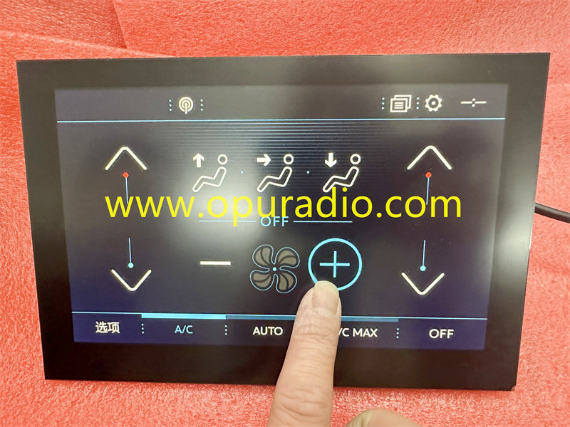 LAM080G025 Touch Screen 9830426480 Touch Display for Citroen C5 Aircross Navigation