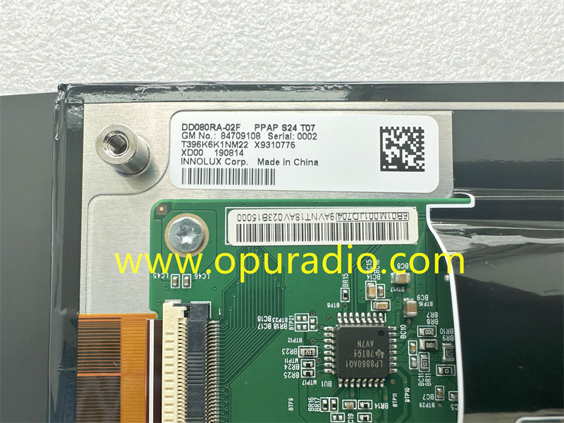 DD080RA-02F Touch Screen Display for 2021-2023 Opel Astra Car navigation Carplay