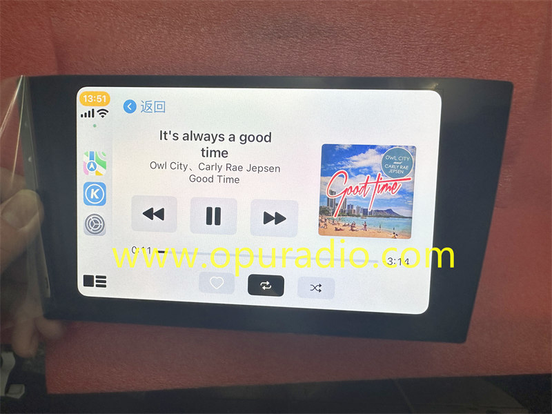 DD080RA-02F Touch Screen Display for 2021-2023 Opel Astra Car navigation Carplay
