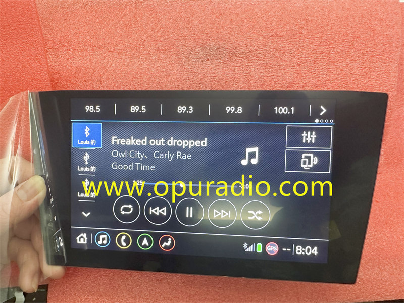 DD080RA-02F Touch Screen Display for 2021-2023 Opel Astra Car navigation Carplay