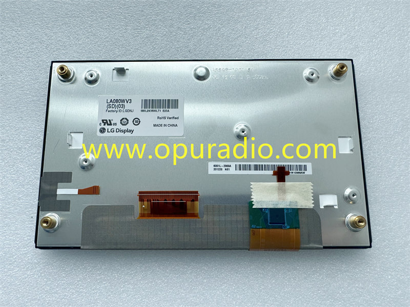 LA080WV3-SD03 With Touch Screen For KIA Hyundai Car Navigation Radio