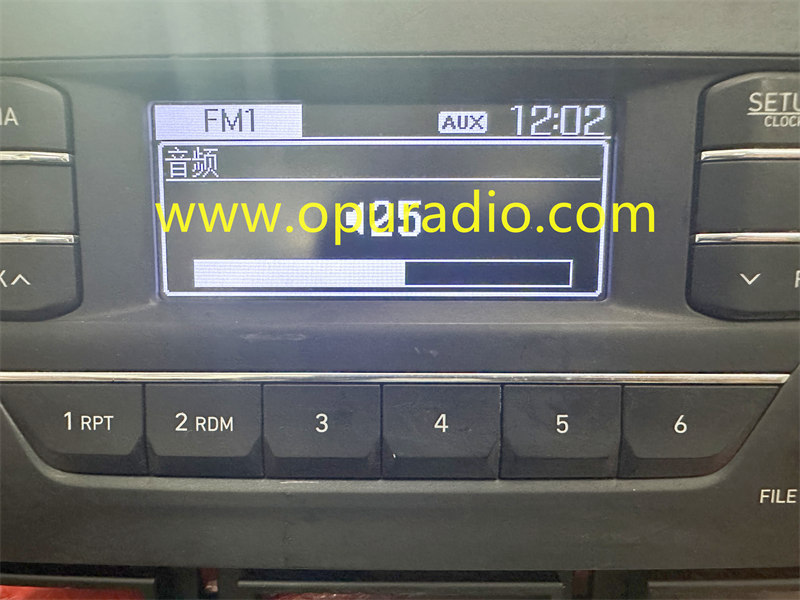 TRULY DISPLAY IPS2N2272 For KIA Hyundai Car CD player White Color