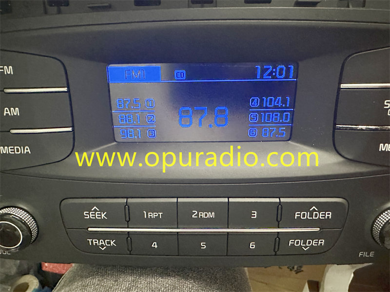 Mobis M3330 Truly Display IPS2N2235 IPS2N2270 Blue Color for KIA Hyundai Car Radio Media AM FM