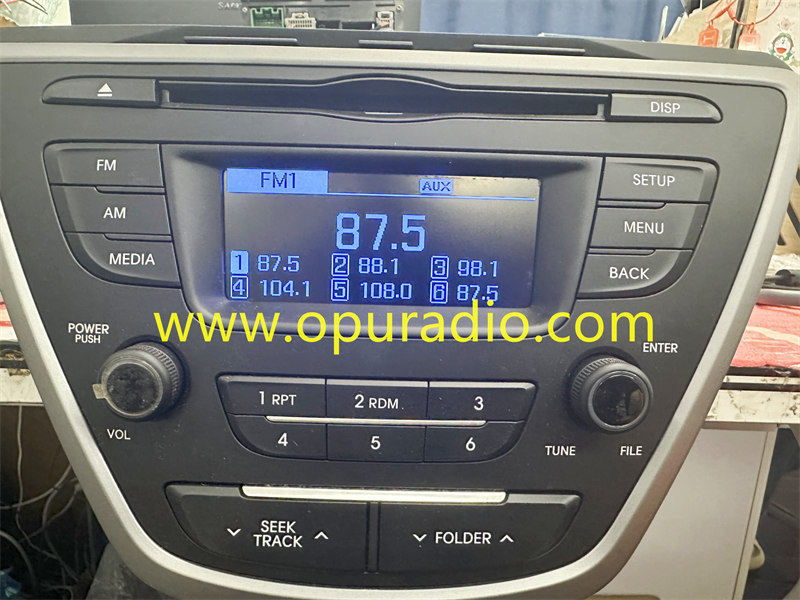 Mobis M3330 Truly Display IPS2N2235 IPS2N2270 Blue Color for KIA Hyundai Car Radio Media AM FM
