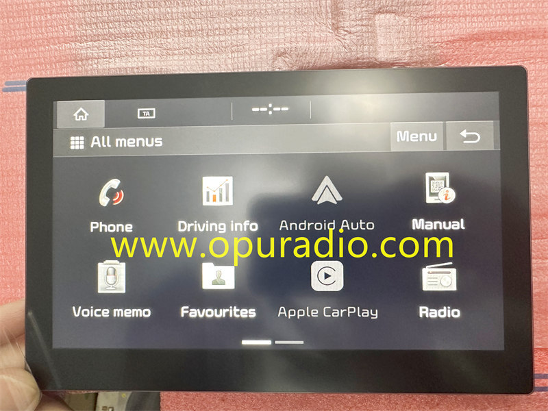 Truly Touch Screen TDA-WVGA0797F-V7 for 2020 KIA CEED MK3 HYUNDAI 22-23 KONA EV