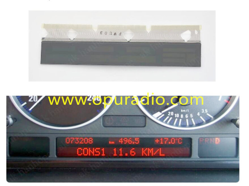BMW X5 E53 E38 E39(-2003) Instrument LCD Display Cluster Dashboard Pixel Repair Speedometer