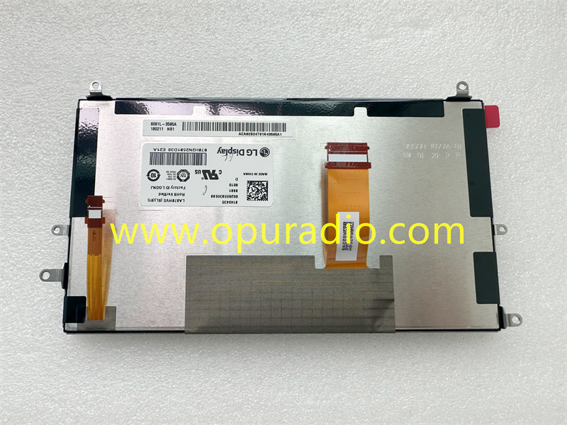 LG Display LA070WVE SL01 SL02 2018-2020 Nissan Rogue Qashqai J11 Car Navigation BOSCH