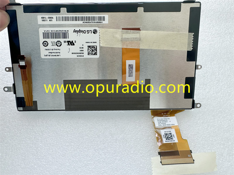 LA070WVE (SL)(01) Touch Screen FOR 2018-2020 Nissan Rogue Qashqai J11 Car Navigation BOSCH