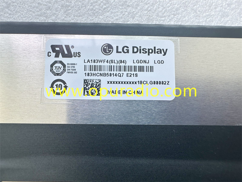 LG Display LA103WF4 (SL)(04) Touch Screen for KIA Hyundai Car Navigation Carplay MOBIS