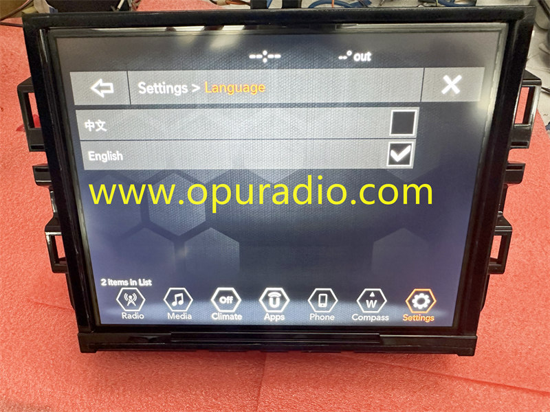 LA084X02 SL01 Touch Display for 2019-2021 JEEP COMPASS Car Navigation VP2RFP 8.4
