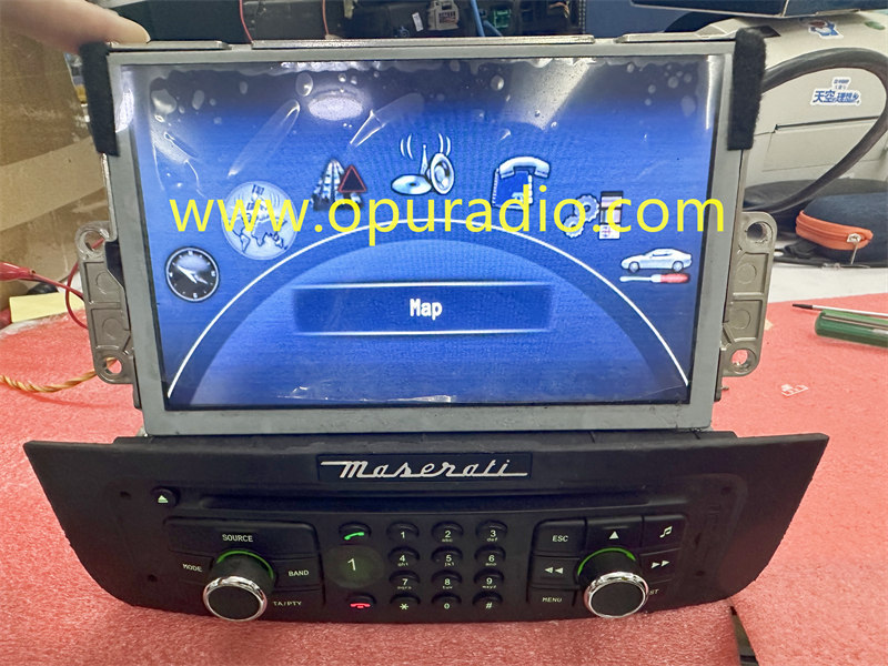 Maserati Quattroporte S GT SGranTurismo M145 Head Unit Comand Radio CD Navigation N145BT