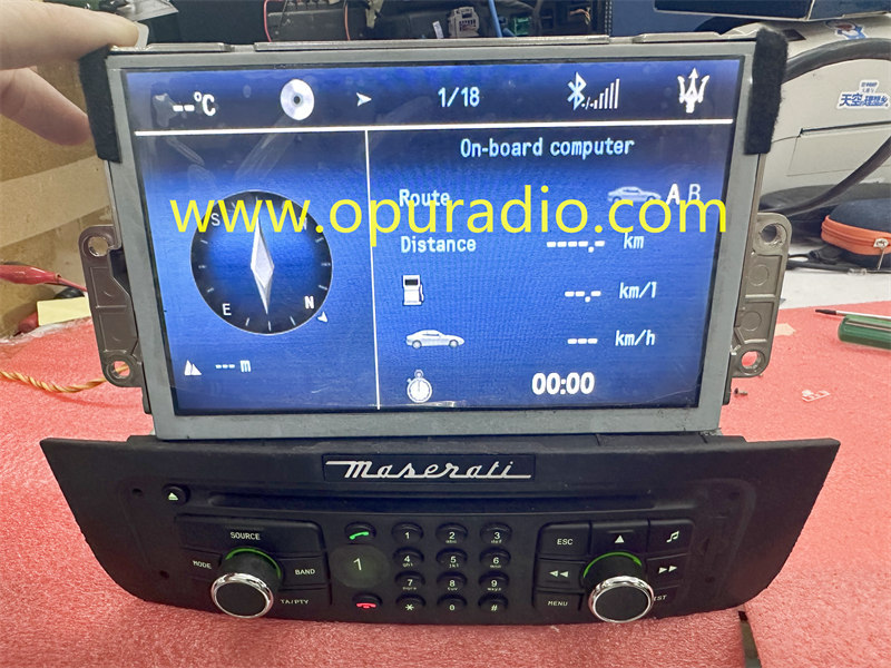 Maserati Quattroporte S GT SGranTurismo M145 Head Unit Comand Radio CD Navigation N145BT