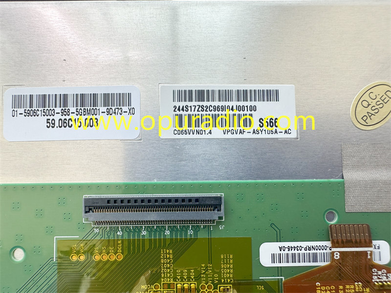 C065VVN01.4 Touch Screen Display for VW Golf Volkswagen DESAY CAR RADIO Carplay