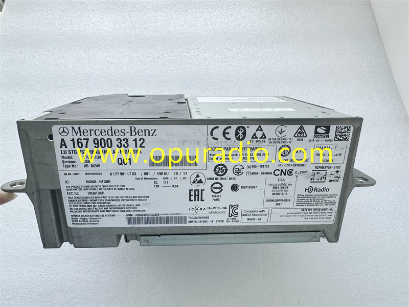20-23 MERCEDES-BENZ GLE GLS RADIO RECEIVER HEAD UNIT HIGH USA OEM A1679003312