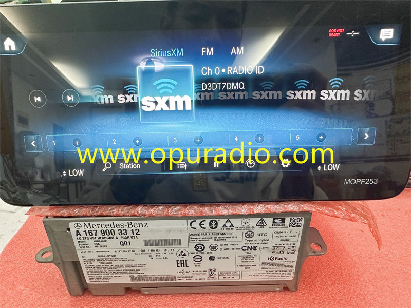 20-23 MERCEDES-BENZ GLE GLS RADIO RECEIVER HEAD UNIT HIGH USA OEM A1679003312
