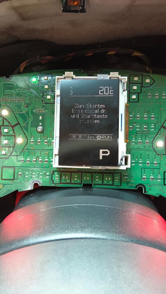 LCD Display L5F30879P00 for Jeep Dodge Cluster Speedometer Instrument Dashboard