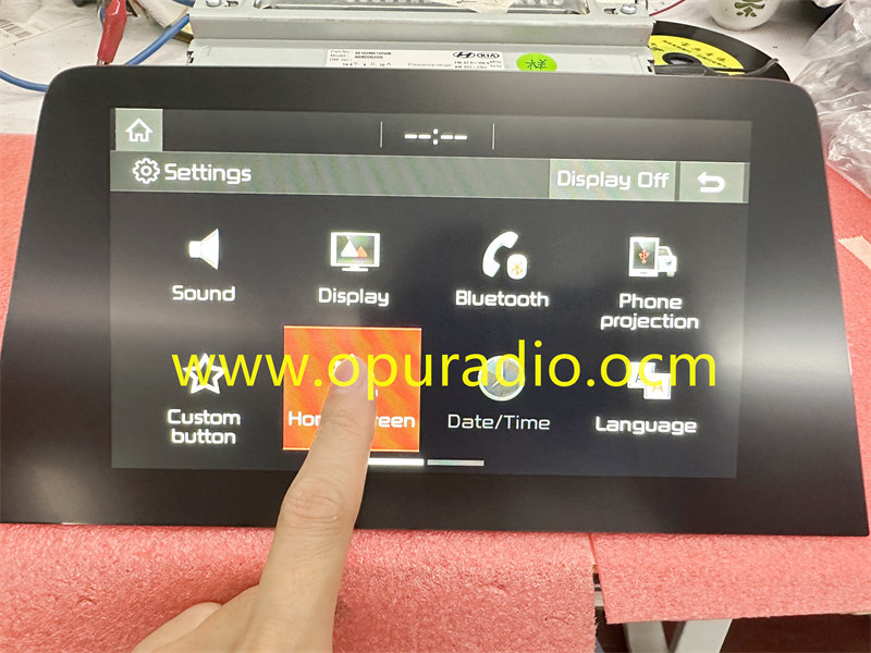 LG Display LA080WV9 SL01 Touch Screen For 2019-2021 KIA Forte STINGER Car Navigation Carplay