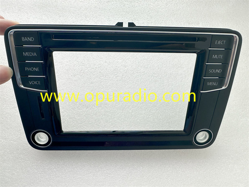 Face Button for 5C0035200 MIB2 DISCOVER RADIO FOR 16-19 VW Jetta Passat B8 Tiguan Golf GTI
