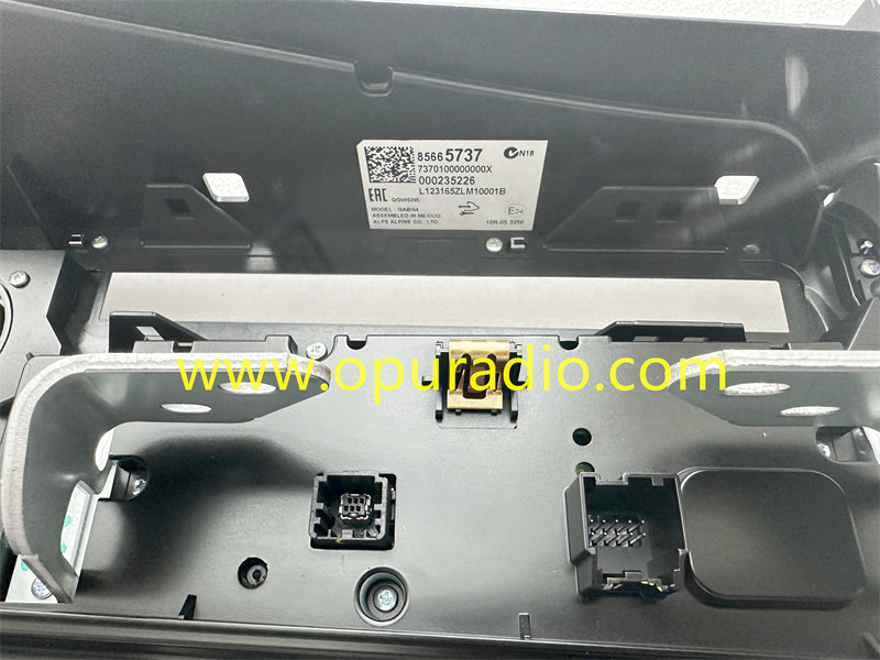 85665737 Alpine Touch Display for 2022-2024 Chevrolet Corvette Z06 AS C8 Car Navigation