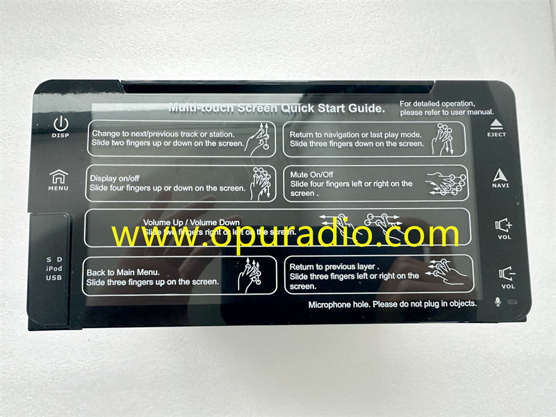 TOYOTA PZ360-00105 NAVIGATION RADIO for 2014-2018 RAV4 GPS GCC VERSION