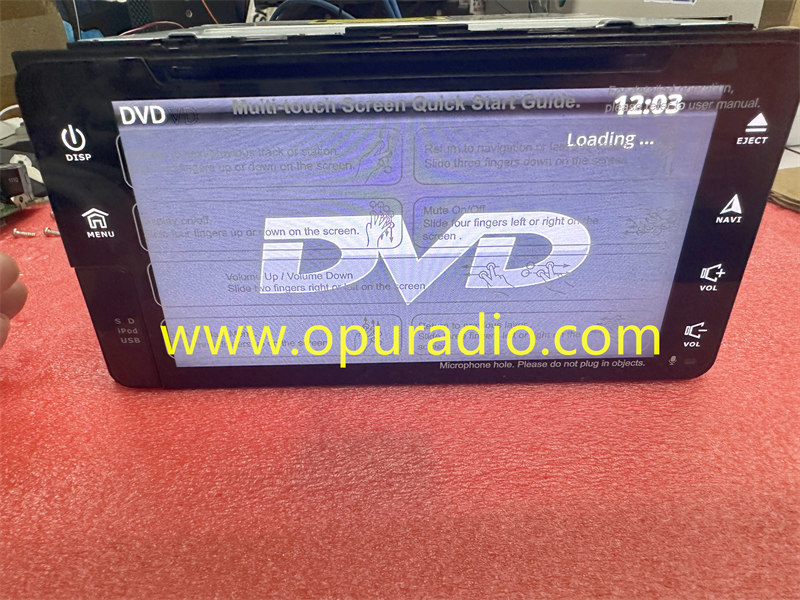 TOYOTA PZ360-00105 NAVIGATION RADIO for 2014-2018 RAV4 GPS GCC VERSION