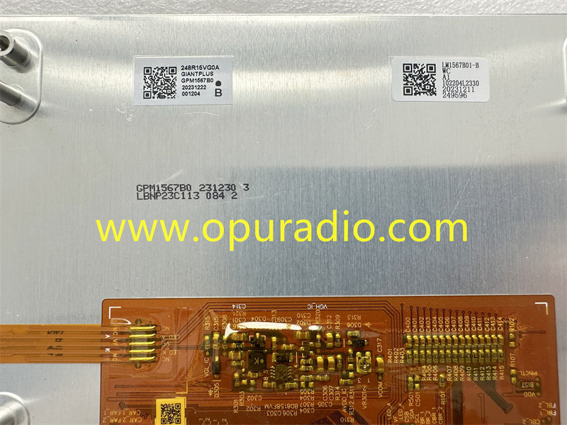 LM1567B GPM1567B Touch Screen for Nissan Car navigation Media