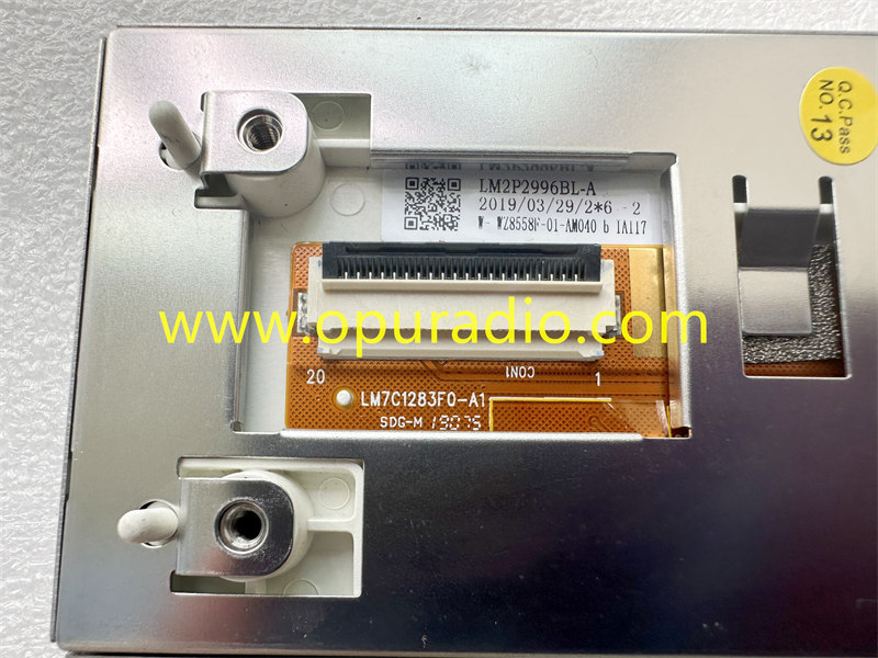 TRULY DISPLAY TFT2P2296 LCD Screen for 2019-2021 KIA Hyundai Car Radio Tuner