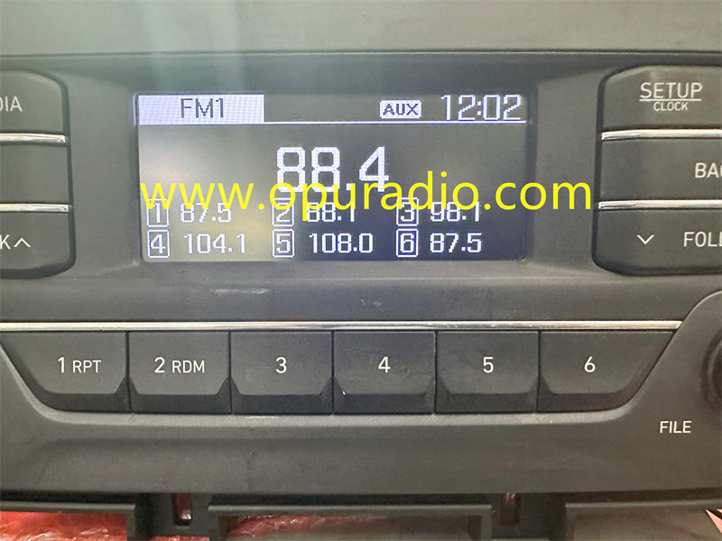 TRULY DISPLAY TFT2P2296 LCD Screen for 2019-2021 KIA Hyundai Car Radio Tuner