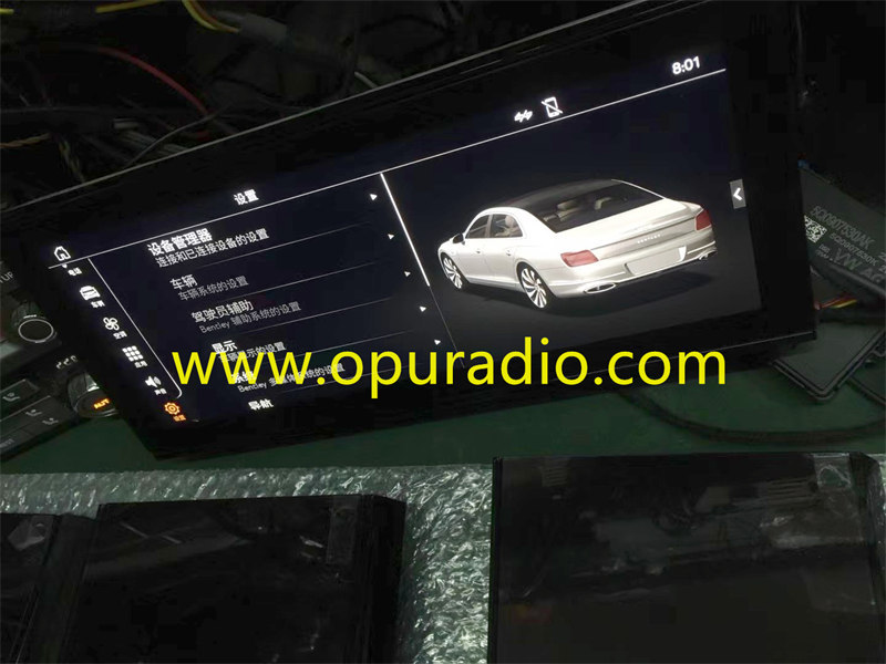 3SA.919.597.D Touch Screen Display for 2019-2022 Bentley Flying Spur Continental Bentayga Car Navi