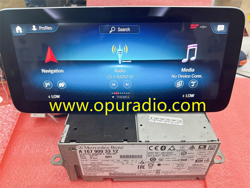Mercedes Benz W247 W167 W205 W253 W222 HU6 HARMAN navigation radio HIGH USA