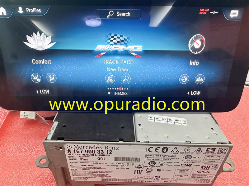 Mercedes Benz W247 W167 W205 W253 W222 HU6 HARMAN navigation radio HIGH USA