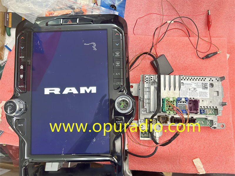 Wiring Tester with Emulator for 2022 2023 Dodge RAM 1500 2500 3500 Car Navigation 12inch Display