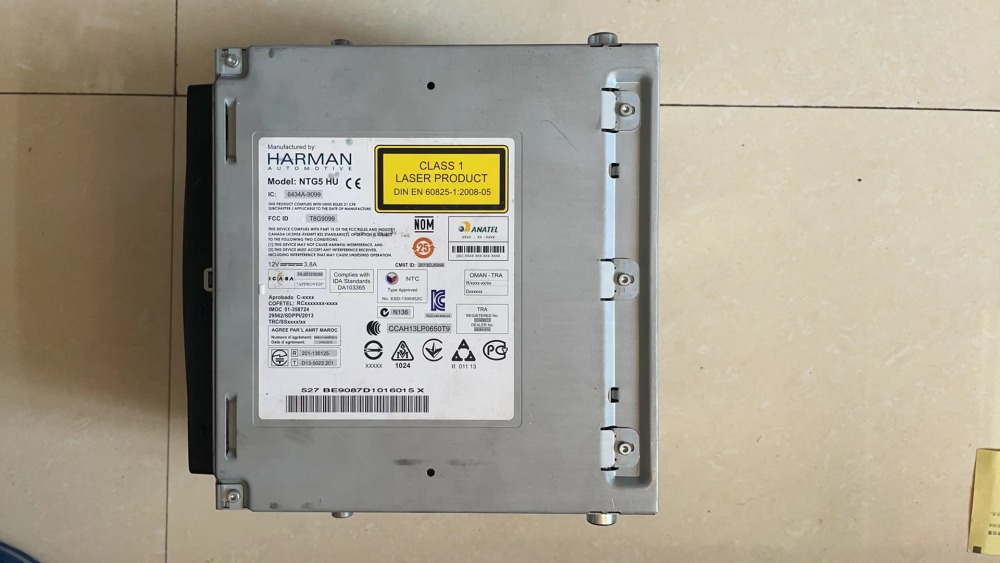 NTG5 HU HARMAN NAVIGATION FOR 15 Mercedes W222 S550 S600 6DVD RADIO S Class